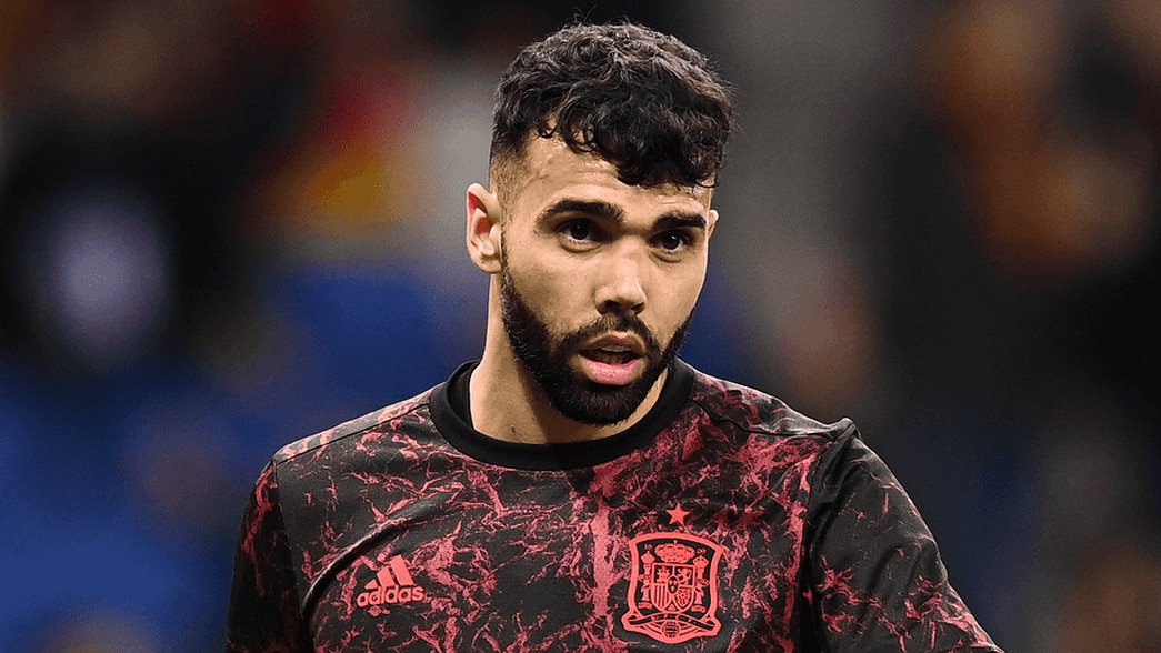 David Raya playing for Spain