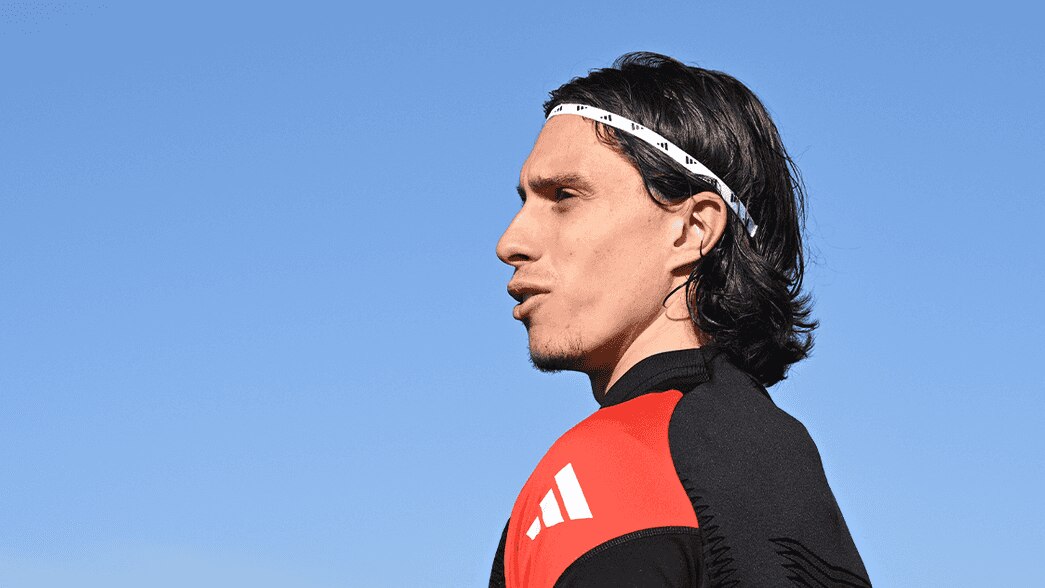Calafiori in training