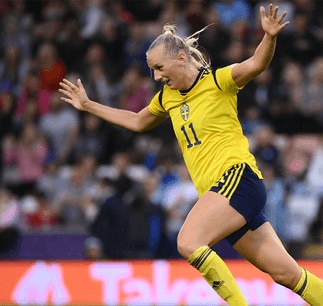 Blackstenius hat-trick sends Sweden to finals