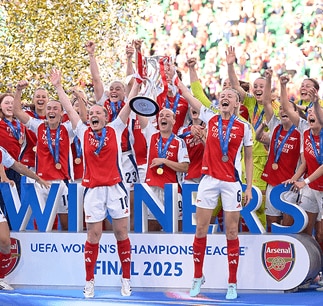 Arsenal win 2024/25 Women's Champions League